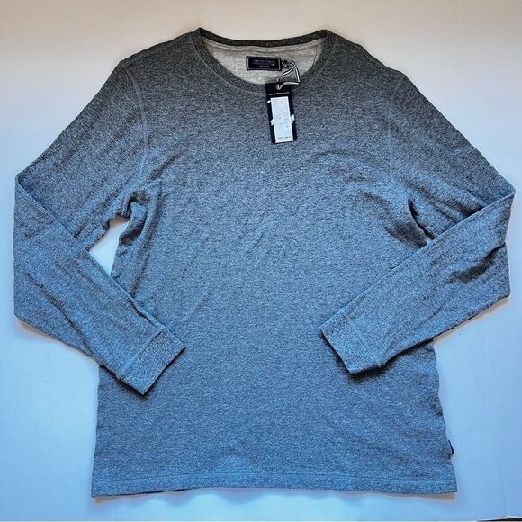 Vineyard Vines Gray Offroad Duofold Crewneck Size X-Large NWT - Picture 2 of 7